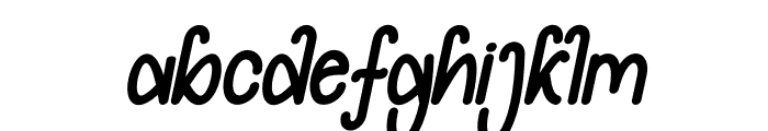 Simply Spring Italic Font LOWERCASE