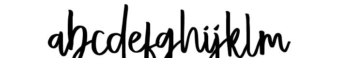 SimplyChic Font LOWERCASE