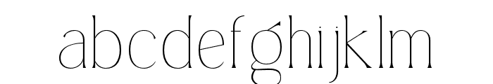 SimplyConception-Thin Font LOWERCASE