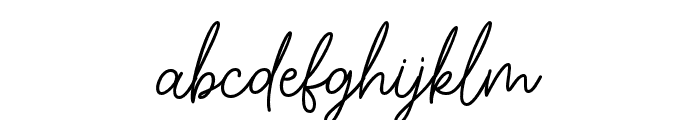 SimplyLovely-Regular Font LOWERCASE