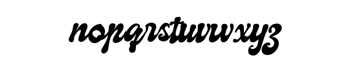 Simpson-Regular Font LOWERCASE
