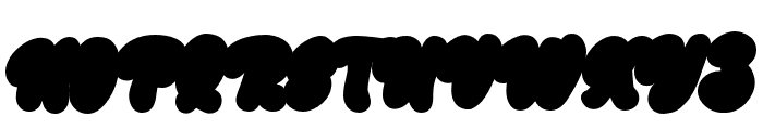 SimpsonExtrude-Regular Font UPPERCASE