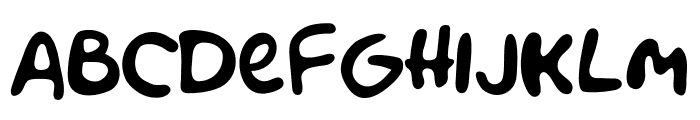 Simpsonfont Font LOWERCASE