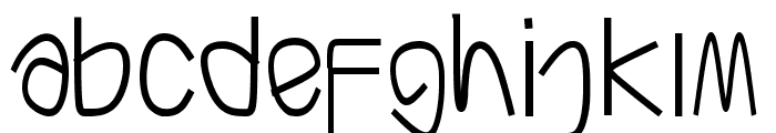 Simptone Font LOWERCASE