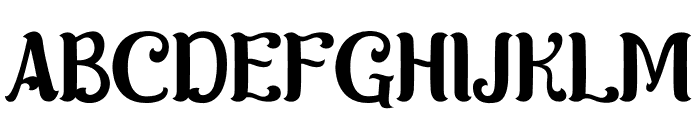 Sinclair Font UPPERCASE