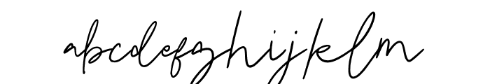 SindenSignature-Regular Font LOWERCASE