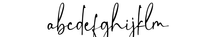Sinestra Signature Font LOWERCASE