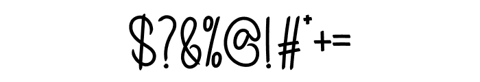 Single Black Font OTHER CHARS