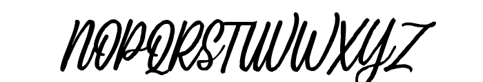 Single Brand Italic Font UPPERCASE