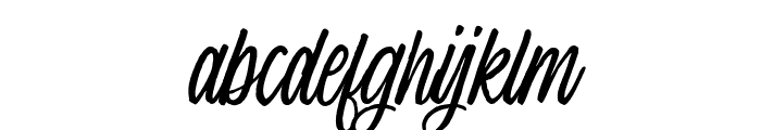 Single Brand Italic Font LOWERCASE