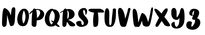 Single Day Regular Font UPPERCASE