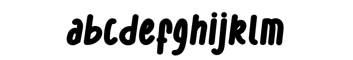 Single Flashing Font LOWERCASE