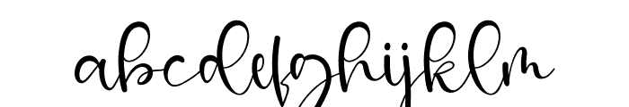 Single House Font LOWERCASE