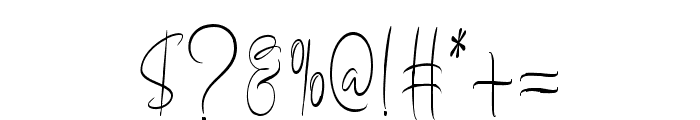Singtha Signature Regular Font OTHER CHARS