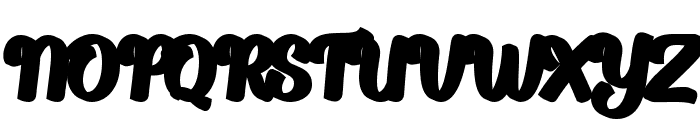 Singtton vintage Extrude Reg Font UPPERCASE
