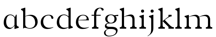 Sinic regular Font LOWERCASE