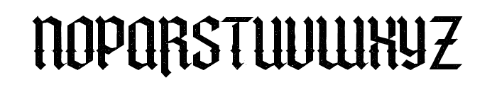 Sinister FD Grunge Font UPPERCASE