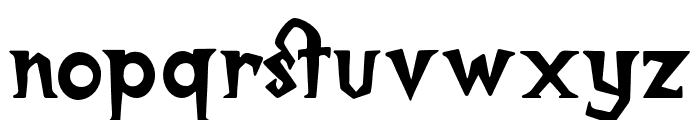 SinisterChapter-Regular Font LOWERCASE
