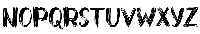 SinisterStrokes-Regular Font UPPERCASE