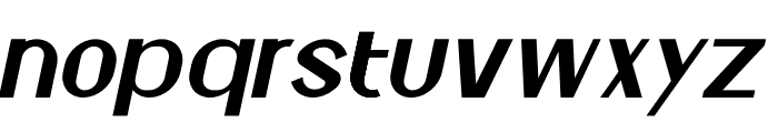 Sinkonk Italic Font LOWERCASE