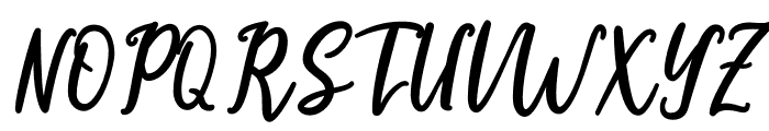 Sinta Bella Font UPPERCASE