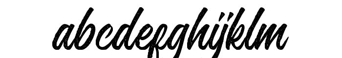 Sintesa-Rough Font LOWERCASE