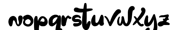 Sinthak Font LOWERCASE