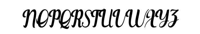 SintiaSattia Font UPPERCASE