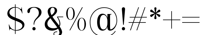 SintyaLivy-Regular Font OTHER CHARS
