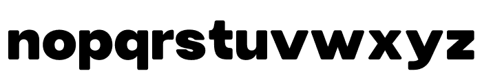 Sirloin Rounded Font LOWERCASE