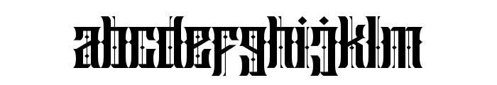 Sirugino-Ornate Font LOWERCASE