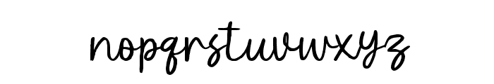 SistaPlanteria-Script Font LOWERCASE