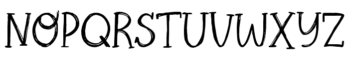SistaPlanteria-Serif Font UPPERCASE