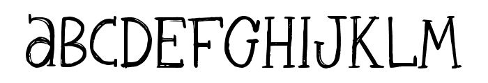SistaPlanteria-Serif Font LOWERCASE