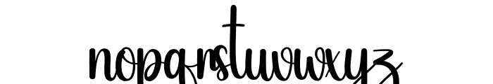 Sister Sweet Font LOWERCASE