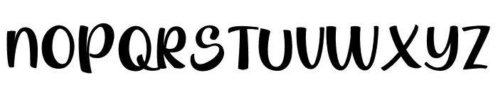 Sithick Font Font UPPERCASE