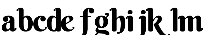 Sitqia Font LOWERCASE