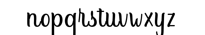 SittellaScript Font LOWERCASE