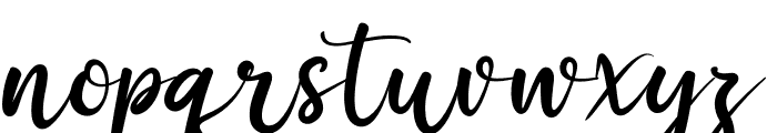 Sitya Love Font LOWERCASE