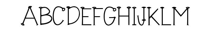 Sixgonal Regular Font UPPERCASE