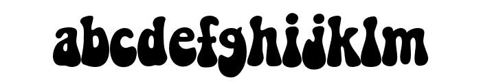 Sixties Hippie Font LOWERCASE