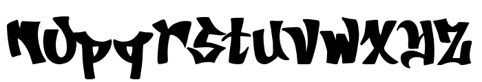 Skate Graffiti Font LOWERCASE