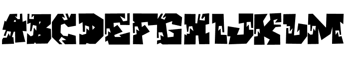 Skate Gravko Font UPPERCASE