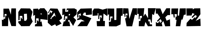 Skate Gravko Font UPPERCASE