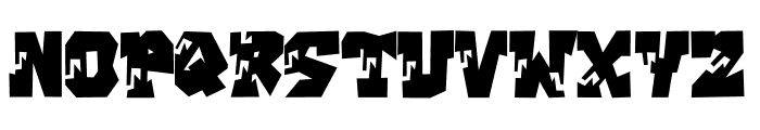 Skate Gravko Font LOWERCASE