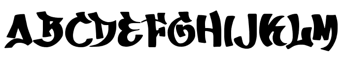 SkateGraffiti Font UPPERCASE