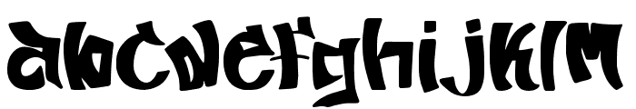 SkateGraffiti Font LOWERCASE