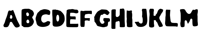 Skateboarding Regular Font UPPERCASE