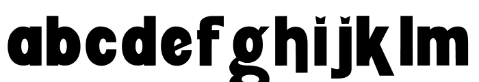 Skaters Font LOWERCASE