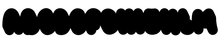 Skates Bounce Extrude Font UPPERCASE